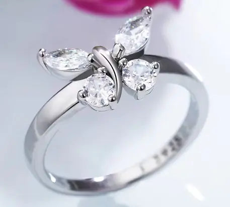 Silver Butterfly Ring: A Touch of Elegance