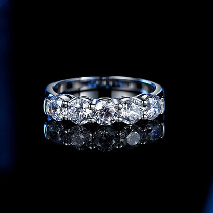 Elegant Sparkling Sky Ring