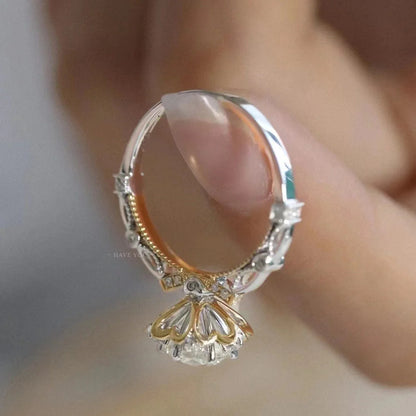 Celestia Rose Ring – A Radiant Symbol of Eternal Love